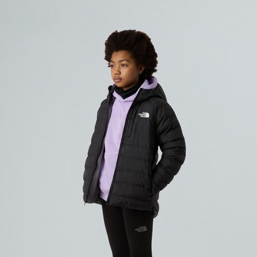 Vaikiška pūsta striukė The North Face Reversible Perrito Hooded black/smoked pearl