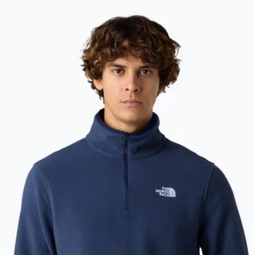 Vyriškas fliso džemperis The North Face Glacier Fleece 1/4 Zip summit navy