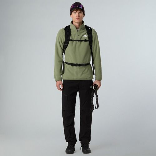 Vyriškas fliso džemperis The North Face Glacier Fleece 1/4 Zip bark mist