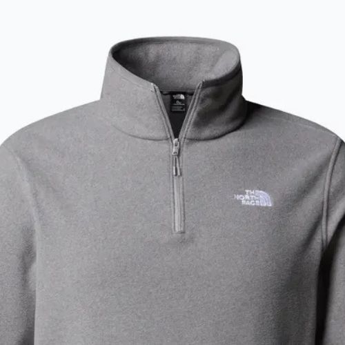 Vyriškas fliso džemperis The North Face Glacier Fleece 1/4 Zip mid grey heather