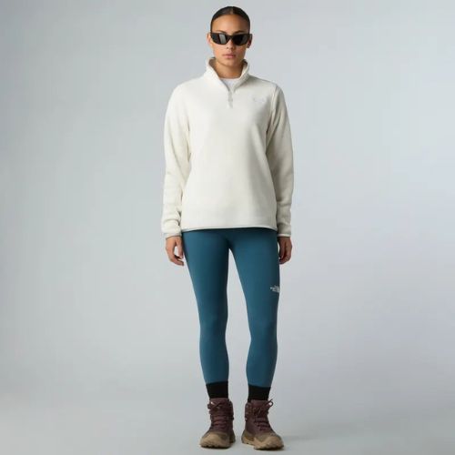 Moteriškas fliso džemperis The North Face Glacier Fleece 1/4 Zip white dune