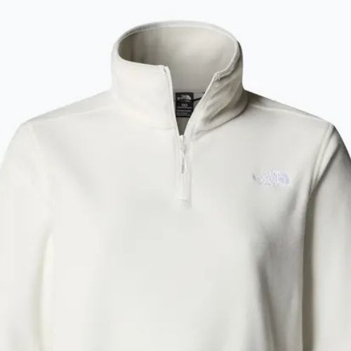 Moteriškas fliso džemperis The North Face Glacier Fleece 1/4 Zip white dune