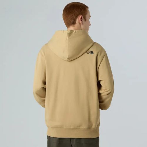 Vyriškas džemperis The North Face Mountain Logo Relaxed Hooded khaki stone
