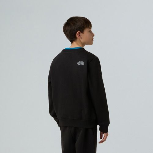 Vaikiškas džemperis The North Face Reflective Logo Relaxed Crew black