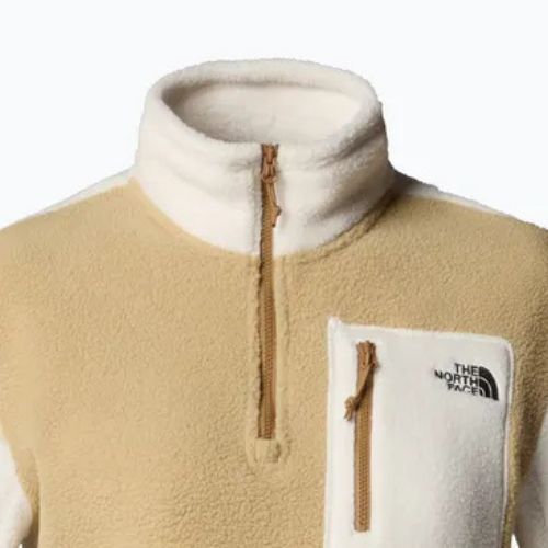 Moteriškas džemperis The North Face Yumiori 1/4 Zip khaki stone/white dune/utility brown