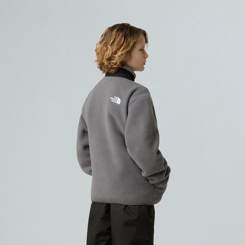 Vaikiškas fliso džemperis The North Face Yumiori Full Zip smoked pearl/black
