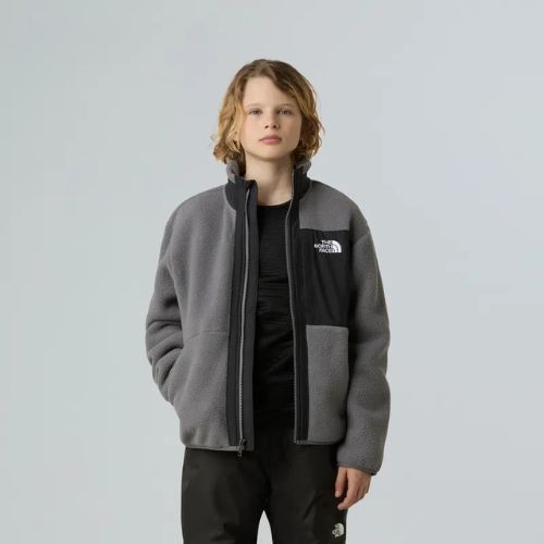 Vaikiškas fliso džemperis The North Face Yumiori Full Zip smoked pearl/black