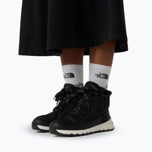 Moteriški sniego batai The North Face Thermoball Lace Up Luxe Wp black/asphalt grey