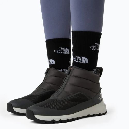 Moteriški sniego batai The North Face Thermoball Progressive Zip II Wp anthracite grey/white ash