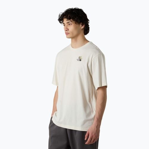 Vyriški marškinėliai The North Face Flower Dome Relaxed Graphic white dune