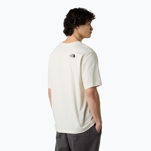 Vyriški marškinėliai The North Face Flower Dome Relaxed Graphic white dune