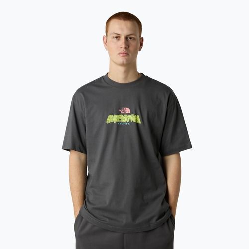 Vyriški marškinėliai The North Face Expedition Celebration Oversized anthracite grey
