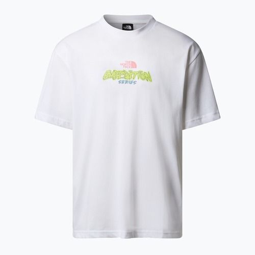 Vyriški marškinėliai The North Face Expedition Celebration Oversized white