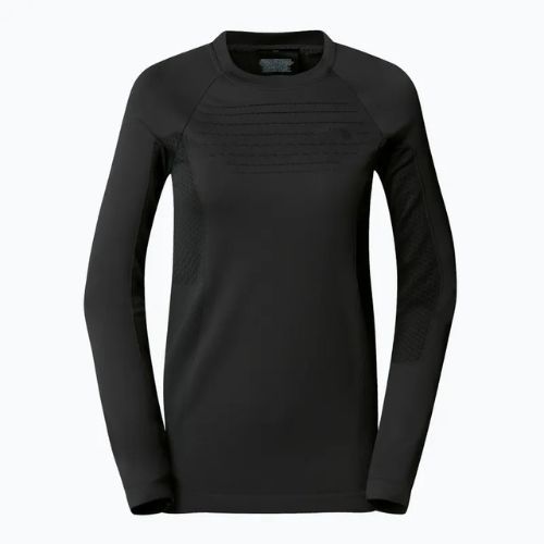 Moteriški termoaktyvūs marškinėliai The North Face Sport Crew Neck juodi