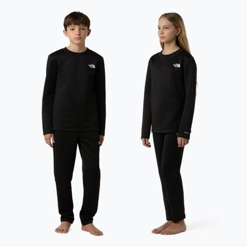 Vaikiškas termoaktyvių apatinių rinkinys The North Face Dotknit Thermal black