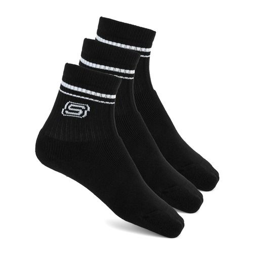 Vaikiškos kojinės SKECHERS Full Terry Low Crew 3 poros black