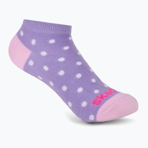 Vaikiškos kojinės SKECHERS Non Terry Low Cut 6 poros purple