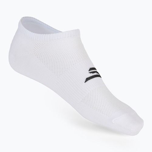 Vyriškos kojinės SKECHERS Microfiber Non Terry No Show 3 poros white tradicinės