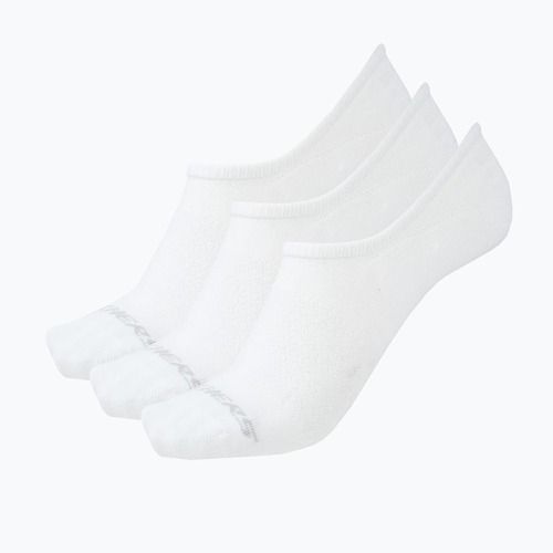 Vyriškos kojinės SKECHERS Non Terry No Show 3 poros white traditional