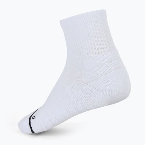 Vyriškos kojinės SKECHERS 1/2 Terry Qtr Crew 3 poros white traditional