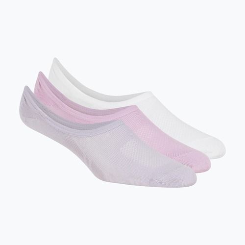 Moteriškos kojinės SKECHERS Non Terry No Show Liner 3 poros purple