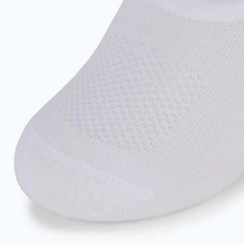 Moteriškos kojinės SKECHERS Non Terry No Show Liner 3 poros white/purple