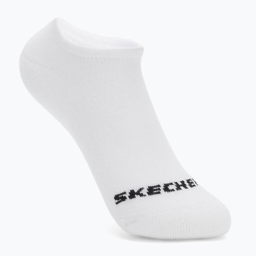 Vaikiškos kojinės SKECHERS Non Terry No Show 3 poros white/grey