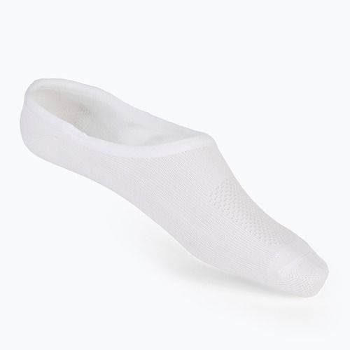 Moteriškos kojinės SKECHERS Non Terry No Show Liner 3 poros white/purple
