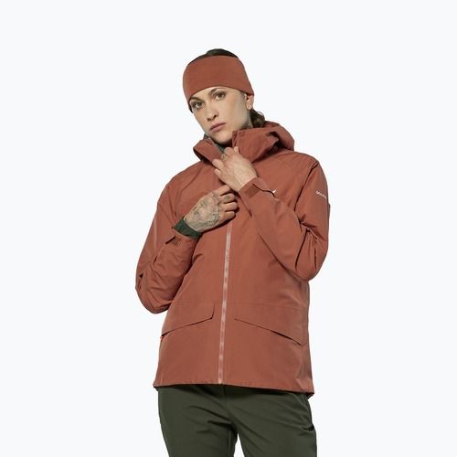 Moteriška striukė nuo lietaus Salewa Puez GTX 2L EPE etruscan red