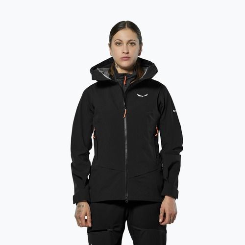 Moteriška striukė nuo lietaus Salewa Ortles GTX 3L EPE black out