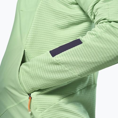 Moteriška striukė nuo vėjo Salewa Pedroc Polarlite Wind Hood pastel green