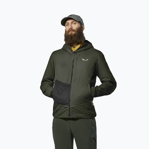 Vyriška hibridinė striukė Salewa Pedroc Tirol Wool Air Hybrid dark olive