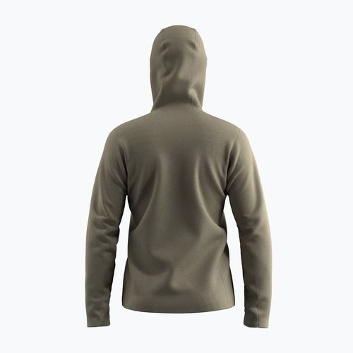 Moteriškas trekinginis džemperis Salewa Puez Rocca Polarlite Hood quicksand