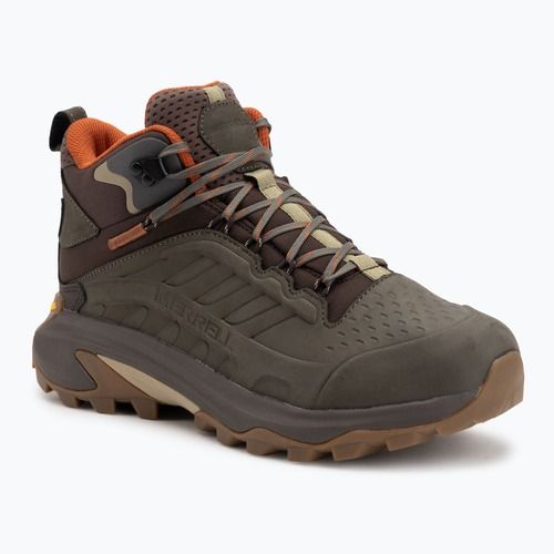 Vyriški turistiniai batai Merrell Moab Speed 2 Ltr Mid Wp olive