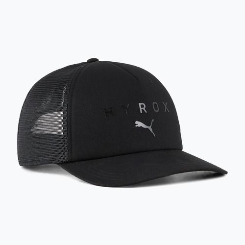 Kepurė su snapeliu PUMA x HYROX Trucker juoda