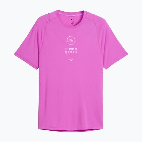 Vyriški treniruočių marškinėliai PUMA x HYROX Dryelite Training Tee rožiniai