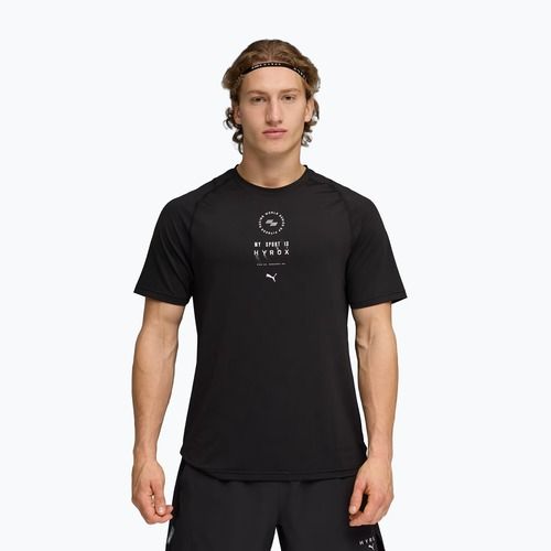 Vyriški treniruočių marškinėliai PUMA x HYROX Dryelite Training Tee juodi