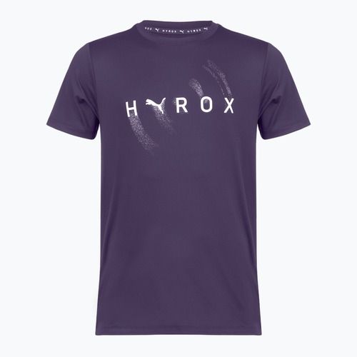 Vyriški treniruočių marškinėliai PUMA x HYROX Cloudspun Thermoadapt Tee violetinės spalvos