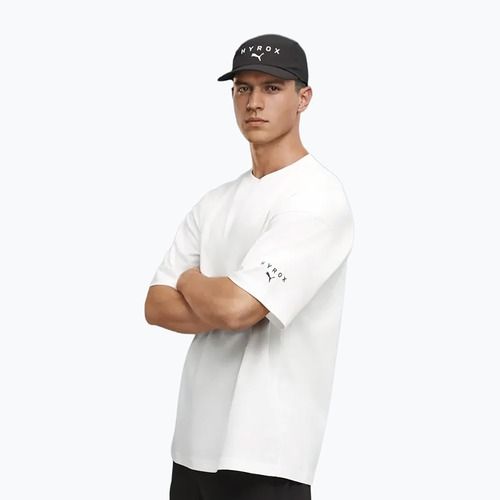 Vyriški marškinėliai PUMA x HYROX City Lifestyle Tee balti