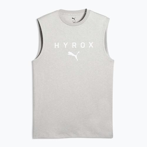 Vyriški treniruočių marškinėliai PUMA x HYROX Cutoff Tank pilki