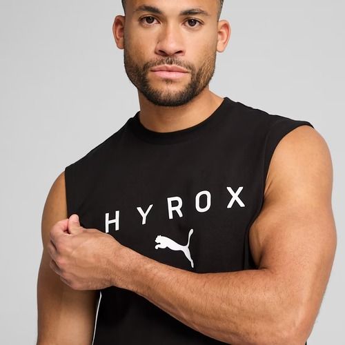 Vyriški treniruočių marškinėliai PUMA Hyrox Cutoff Tank black