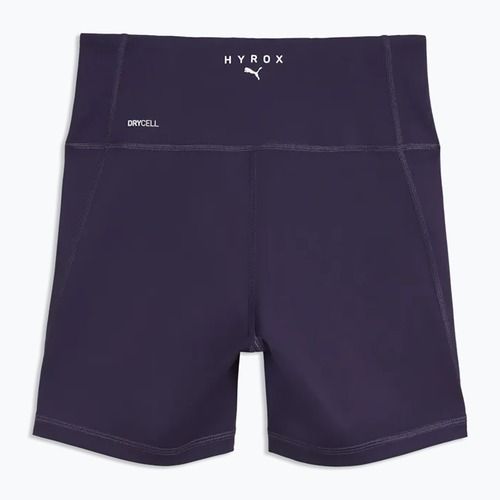 Moteriškos treniruočių šortai PUMA x HYROX Tad Essential Tight violetinės spalvos