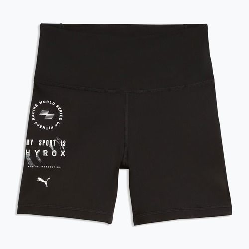 Moteriškos treniruočių šortai PUMA x HYROX Tad Essential Tight juodos spalvos
