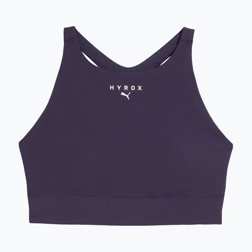 Sportinė liemenėlė PUMA x HYROX Shapeluxe aukštu kaklu violetinė