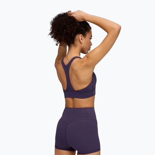 Sportinė liemenėlė PUMA x HYROX Shapeluxe aukštu kaklu violetinė