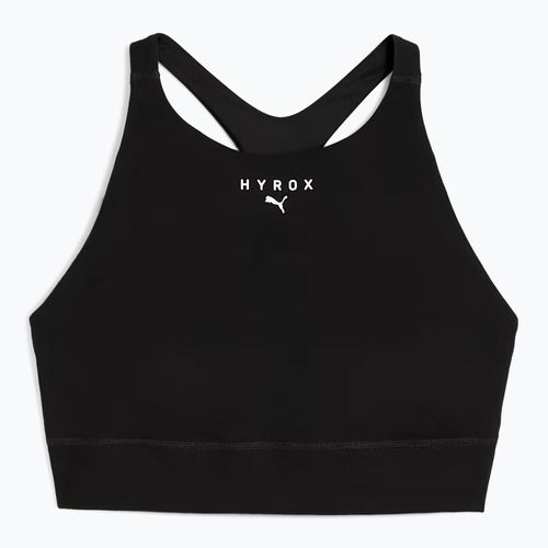 Sportinė liemenėlė PUMA x HYROX Shapeluxe aukštu kaklu juoda