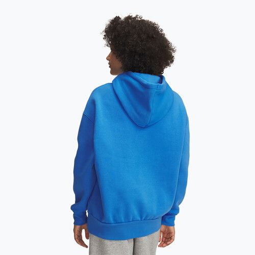 Moteriškas džemperis Under Armour Icon Fleece Hoodie blue atlantis/white