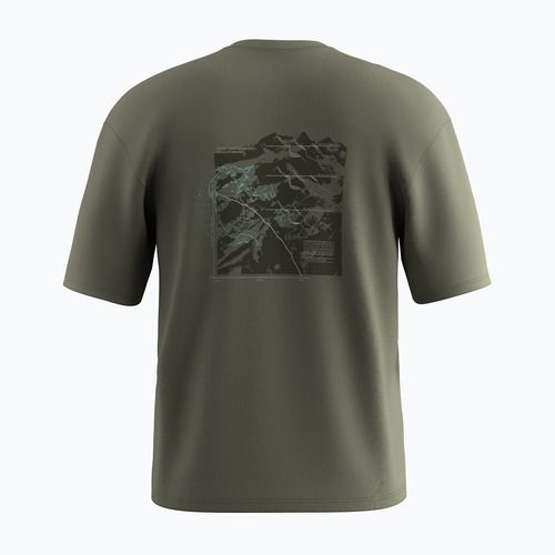 Vyriški marškinėliai Salewa Eagle Glacier Loose faded green