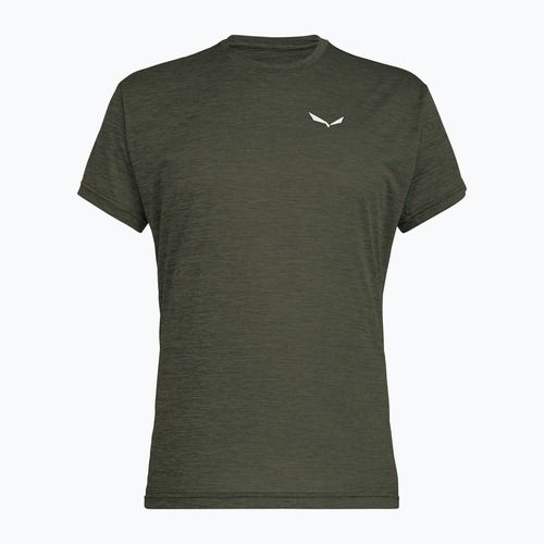 Vyriški marškinėliai Salewa Puez Melange Dry faded green melange