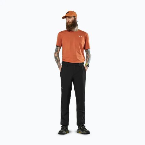 Vyriškos softshell kelnės Salewa Puez Dolomia 2 black out